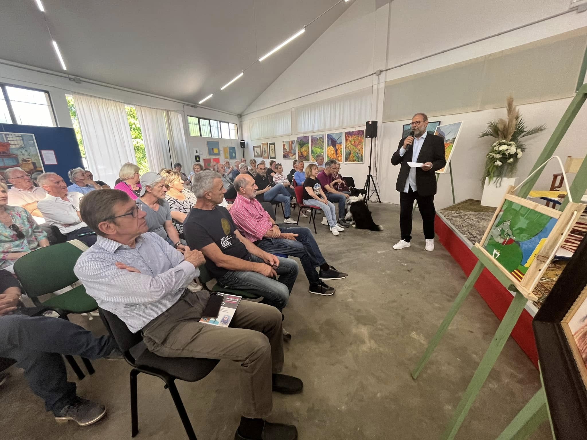 Allestimento espositivo del Circolo